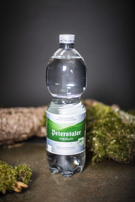 Peterstaler medium Mineralwasser - 9 x 1,0 L