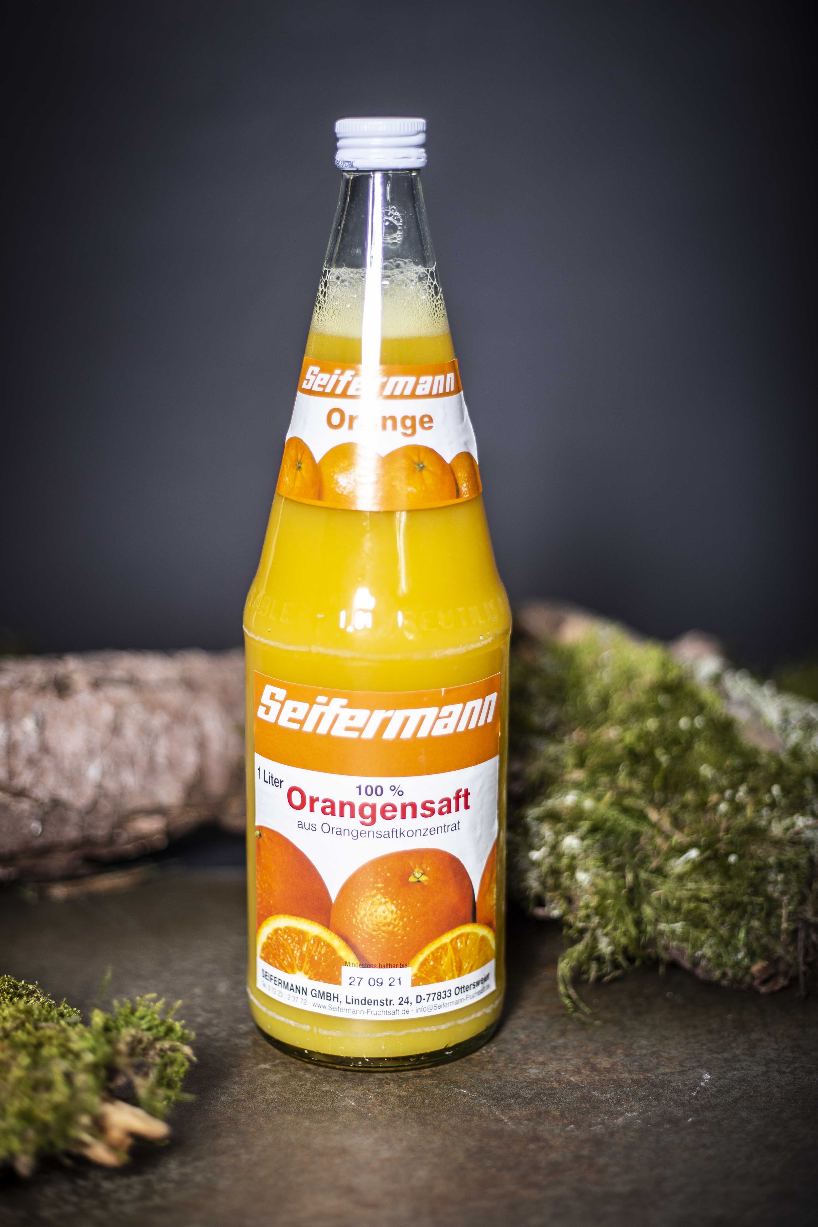 EDELFUCHS - Schwarzwald entdecken - Seifermann 100 % Orangensaft 1,0 L